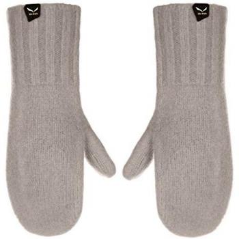 Salewa Women's Grey Walk Wool Mittens 2