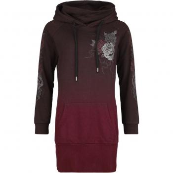 Miniabito Felpa con Cappuccio Black Premium by EMP