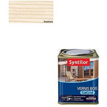Vernice per legno esterno satinata incolore, 0.25 l