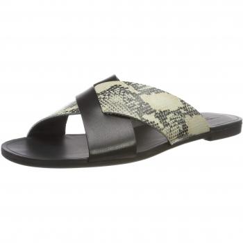 Vagabond Damen Tia Peeptoe Sandalen, Sand/Schwarz, 36 EU
