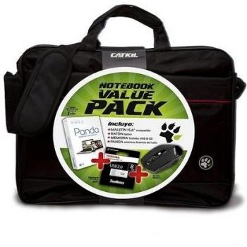 Maletín para ordenador portátil Catkil 15.6 con ratón y USB