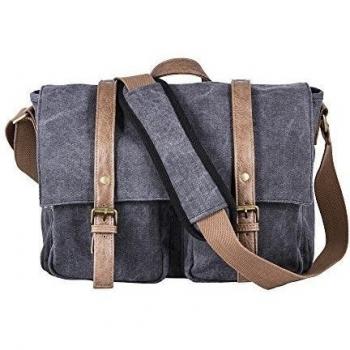 Mensajero Gris Silver HT – Bolsa para Laptop 15''