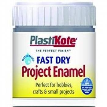PlastiKote Fast Dry Enamel Paint B52 Bottle Pewter 59ml