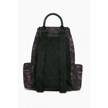 Desigual Rucksack „Vancouver Blomstar“ 33 cm – Grau