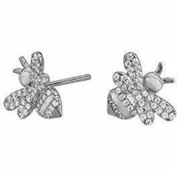 Pendientes de Plata Abeja ITEMPORALITY SEA-101-018-UU