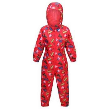 Regatta Children's/Kids Pobble Peppa Pig Dinosaur Waterproof Puddle Suit