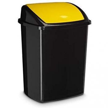 Pattumiera sportello giallo ROSSIGNOL 50L