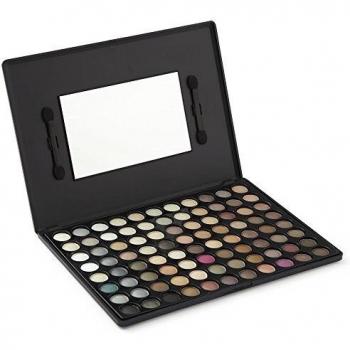 LaRoc® 88 Colour Eyeshadow Palette Makeup Kit Set Box with Mirror Natural Tones