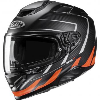 Casco HJC RPHA71 Carbon Cano 2XL Colore Nero-Arancione
