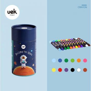 Juego de Crayones Lavables para Niños, 12 Colores