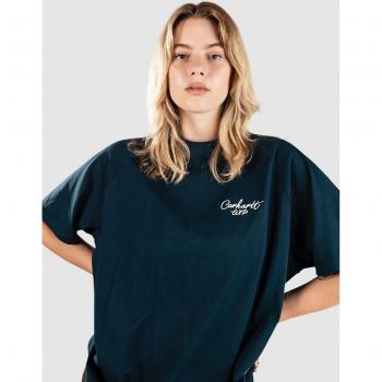 Carhartt WIP Signature T-Shirt Blau – Bio-Jersey, XS (Damen)