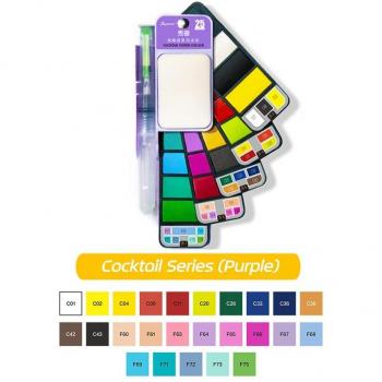 Colección Pinceles Vivos 42 Tonos de Agua