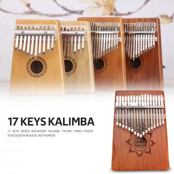 Pulgar Kalimba 17 Teclas con Accesorios Incluidos
