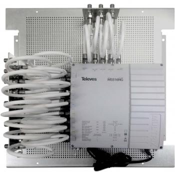 Televes MP-MS516NG 5x16 Multischalter‑Platte