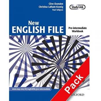 New English File Pre-intermediate. Workbook with Key And Multirom Pack