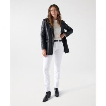 Pantalón vaquero estilo secreto push-in con corte ajustado