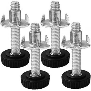 Kit vis M6x33 & écrous réglables – Pieds polyvalents pour mobilier