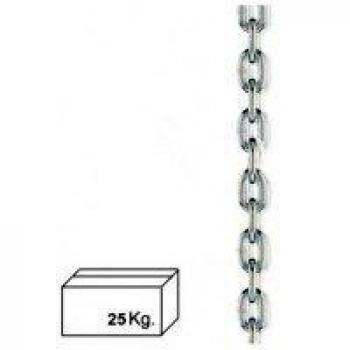 Cadena Zincada Profesional 5 mm. (Caja 25 kg.)