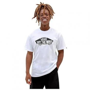 Tee-shirt VANS Blanc Col Arrondi