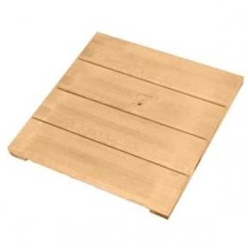 Madera de Pino Outdoor Deck 50×50 cm – Protección Nivel 3 (paquete de 5)