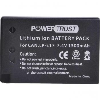 Kit de Batería y Cargador PowerTrust LP-E17 para Canon EOS