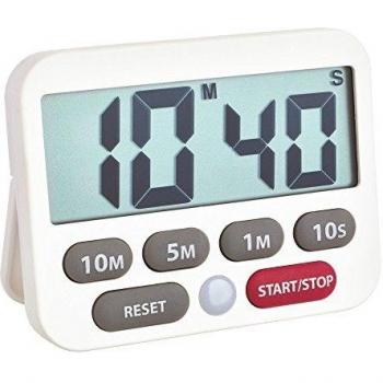 TFA Dostmann 38.2038.02 White Smart Timer – Digital Version