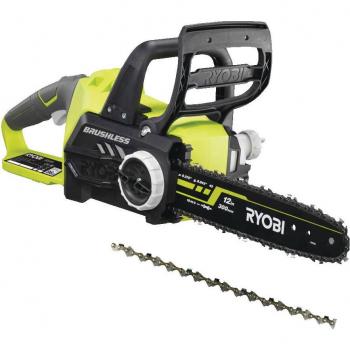 Ryobi Tronçonneuse sans fil 18 V, guide 30 cm