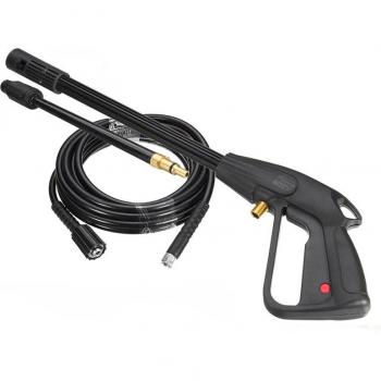 High Pressure Car Washer Spray Gun M22 with 10M Hose for Lawn and Garden Use