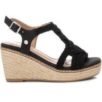 X.T.I. 142834 Sandalen mit Schnalle Schwarz