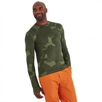 Herren‑Thermo‑T Shirt Snowdon Saga – Grau & Chrom