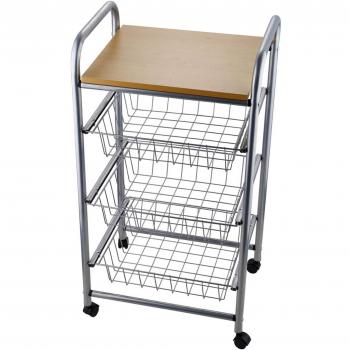 GourmetGlide 3‑Stage Trolley