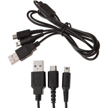 Nintendo NDSI 3DS NDSL 2 in 1 USB Charging Cable