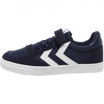 Hummel Slimmer Stadil Low Kinder Sneaker Blau 27