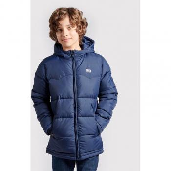 Arctic Command Navy Puffer Coat
