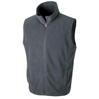Result Core Microfleece Gilet Size L Charcoal
