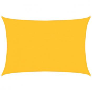 VidaXL Toldo de vela HDPE 160 g/m² 4x5 m Color Crema