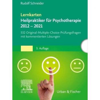 Schneider, Rudolf: Lernkarten Heilpraktiker für Psychotherapie 2012