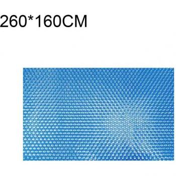 Lona protectora azul para piscina