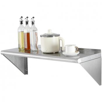 MOPHORN Mensola da Parete Inox 915x305mm, 113 kg di carico massimo