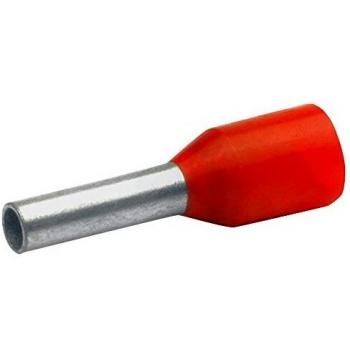Embout simple de câble Klauke 47110 1 x 10 mm rouge partiellement isolé 1000 pcs