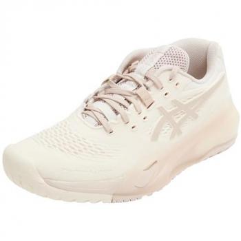 Damen Tennisschuhe Asics Gel-Resolution X in Creme