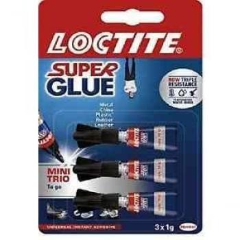 Loctite 1623820 SuperGlue Mini Trio, 1 g