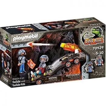 PLAYMOBIL Carrello con Razzo della Miniera 70929