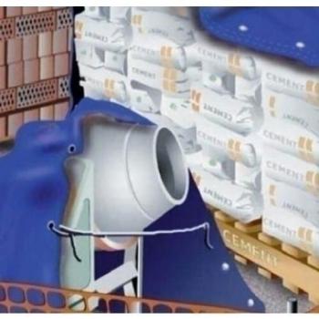 Toldo de Protección Azul 120 g Int 3,85×5,9