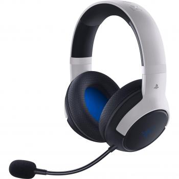 Headset de Juego Razer Kaira HyperSpeed 50 mm TriForce, Mic Cardioide, PS5/PS4/PC, Blanco