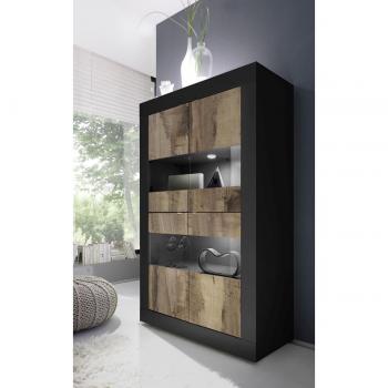 Vetrina Nero Pero 2 Ante – Design Contemporaneo