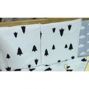 Infant Bedding Set Bed Bumper Cotton Plush 60x30cm