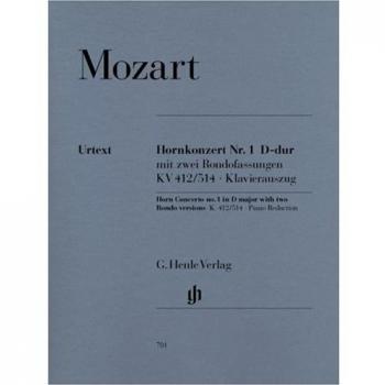 Partitions classique HENLE VERLAG MOZART W.A.