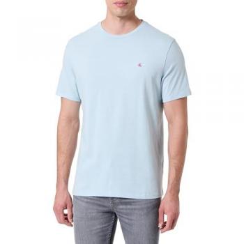 Calvin Basic Maniche Corti Blu CKJ Regular M