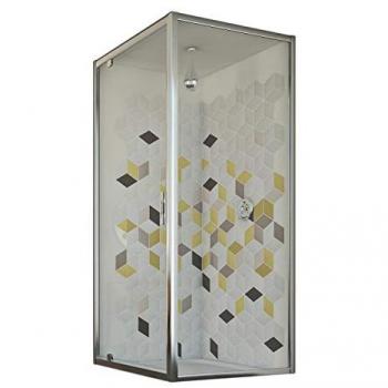 Paroi de Douche Verre Transparent 1 Porte